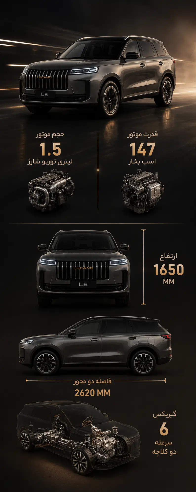 مشخصات فنی l5